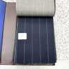 15CN1539 CANONIC カノニコ 21μ RUSTIC TROPICAL チョークストライプ 紺