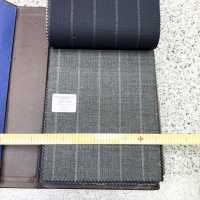 15CN1540 2025SS CANONIC カノニコ 21μ RUSTIC TROPICAL ペンシルストライプ グレー[生地] CANONICO(カノニコ) サブ画像