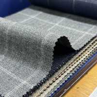 15CN1542 CANONIC カノニコ 21μ RUSTIC TROPICAL グレー ウィンドウペン[生地] CANONICO(カノニコ) サブ画像