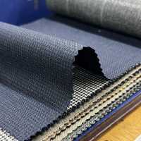 15CN1543 CANONIC カノニコ 21μ RUSTIC TROPICAL ハウンドトゥース 紺[生地] CANONICO(カノニコ) サブ画像
