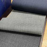 15CN1544 CANONIC カノニコ 21μ RUSTIC TROPICAL ハウンドトゥース 白黒[生地] CANONICO(カノニコ) サブ画像