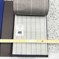 15CN1575 CANONIC カノニコ WOOL SILK&LINEN TROPICAL ペンシルストライプ ベージュ[生地] CANONICO(カノニコ) サブ画像