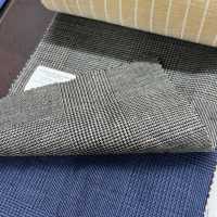 15CN1580 CANONIC カノニコ 21μ WOOL&LINEN TROPICAL 茶 グレンチェック[生地] CANONICO(カノニコ) サブ画像
