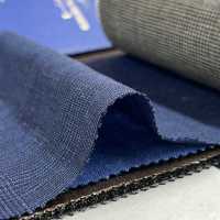 15CN1581 CANONIC カノニコ 21μ WOOL&LINEN TROPICAL 青 グレンチェック[生地] CANONICO(カノニコ) サブ画像