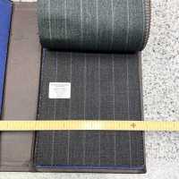 15CN1592 CANONIC カノニコ TROPICAL CHINE 茶 ピンストライプ[生地] CANONICO(カノニコ) サブ画像