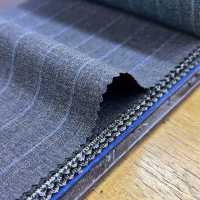 15CN1592 CANONIC カノニコ TROPICAL CHINE 茶 ピンストライプ[生地] CANONICO(カノニコ) サブ画像