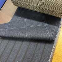 15CN1596 CANONIC カノニコ 21μ RUSTIC TROPICAL ダブルラインチェック[生地] CANONICO(カノニコ) サブ画像