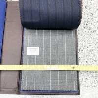15CN1598 2025SS CANONIC カノニコ 21μ RUSTIC TROPICAL ペンシルストライプ グレー[生地] CANONICO(カノニコ) サブ画像
