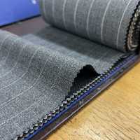 15CN1600 CANONIC カノニコ 21μ RUSTIC TROPICAL ピンストライプ グレー[生地] CANONICO(カノニコ) サブ画像
