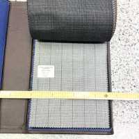 15CN1602 2025SS CANONIC カノニコ MESH SUITING(耳なし) ピンストライプ グレー[生地] CANONICO(カノニコ) サブ画像