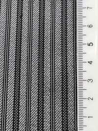 896S4613 NIKKE ニッケ IMPERIAL BLACK ストライプ S140s+Silk[生地] ニッケ サブ画像