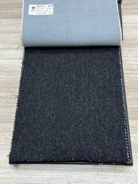 NMAFD001 NIKKE ニッケ WOOL DENIM ブラック 無地 S120s[生地] ニッケ サブ画像