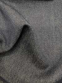 896S4311-38 NIKKE ニッケ WOOL DENIM ネイビー 無地 S140s[生地] ニッケ サブ画像