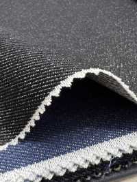 896S4311-18 NIKKE ニッケ WOOL DENIM ブラック 無地 S140s[生地] ニッケ サブ画像