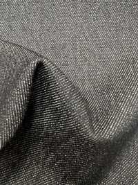 896S4311-18 NIKKE ニッケ WOOL DENIM ブラック 無地 S140s[生地] ニッケ サブ画像