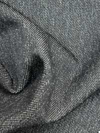 NWD014-28 NIKKE ニッケ WOOL DENIM ブラック 無地[生地] ニッケ サブ画像