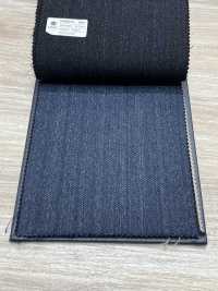 NWD010-87 NIKKE ニッケ WOOL DENIM ネイビー 無地[生地] ニッケ サブ画像