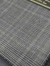 896M2324-735 NIKKE ニッケ TRAVEL グレー チェック S120s[生地] ニッケ サブ画像