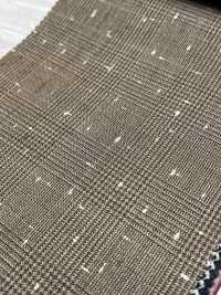 T13358-092 NIKKE ニッケ DESIGN ブラウン グレンチェック[生地] ニッケ サブ画像