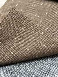 T13358-092 NIKKE ニッケ DESIGN ブラウン グレンチェック[生地] ニッケ サブ画像