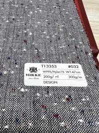 T13353-032 NIKKE ニッケ DESIGN グレー 無地ネップ[生地] ニッケ サブ画像