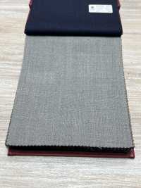 896S2008-012 NIKKE ニッケ MAF ライトグレー 無地 S120s+Silk[生地] ニッケ サブ画像