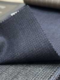 59544-24 25AW HERDREX 【Siro-milled wool】 サイロミルドウール 紺  グレンチェック[生地] 国島株式会社 サブ画像