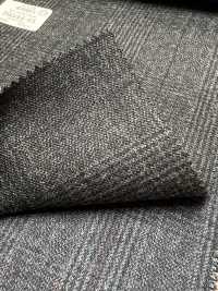 59544-45 25AW HERDREX 【Siro-milled wool】 サイロミルドウール チャコールグレー  グレンチェック[生地] 国島株式会社 サブ画像