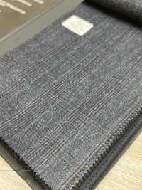 59545-36 25AW HERDREX 【Siro-milled wool】 サイロミルドウール グレー  グレンチェック[生地] 国島株式会社 サブ画像