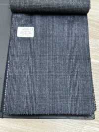 59545-36 25AW HERDREX 【Siro-milled wool】 サイロミルドウール グレー  グレンチェック[生地] 国島株式会社 サブ画像