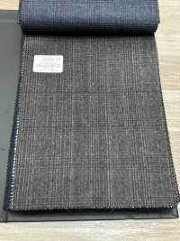 59545-85 25AW HERDREX 【Siro-milled wool】 サイロミルドウール ブラウン  グレンチェック[生地] 国島株式会社 サブ画像