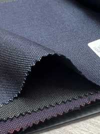 01163-42 25AW HERDREX 【Silk ＆ Wool】 シルクアンドウール ネイビー 無地[生地] 国島株式会社 サブ画像