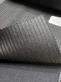 39529-53 25AW HERDREX 【PREMIUM VENETIAN】 プレミアムベネシャン チャコールグレー シャドーストライプ[生地] 国島株式会社 サブ画像