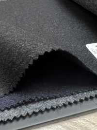 49576-19 25AW HERDREX 【Grace Flannel】 グレイスフランネル ブラック 無地[生地] 国島株式会社 サブ画像