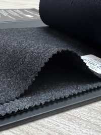 49576-46 25AW HERDREX 【Grace Flannel】 グレイスフランネル チャコールグレー 無地[生地] 国島株式会社 サブ画像
