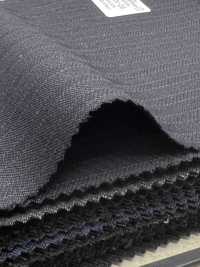 59431-26 25AW BEST SELECTION 【N-STRETCH】エヌストレッチ ネイビーXパープル シャドーストライプ[生地] 国島株式会社 サブ画像