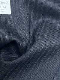 59432-24 25AW BEST SELECTION 【N-STRETCH】エヌストレッチ ネイビー シャドーストライプ[生地] 国島株式会社 サブ画像