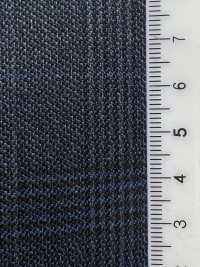 59433-36 25AW BEST SELECTION 【N-STRETCH】エヌストレッチ ネイビー グレンチェック[生地] 国島株式会社 サブ画像