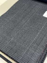 59433-57 25AW BEST SELECTION 【N-STRETCH】エヌストレッチ グレー グレンチェック[生地] 国島株式会社 サブ画像