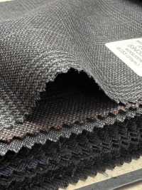 59433-57 25AW BEST SELECTION 【N-STRETCH】エヌストレッチ グレー グレンチェック[生地] 国島株式会社 サブ画像