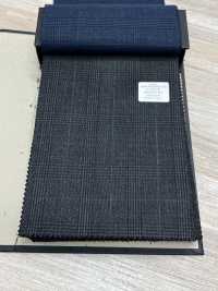 59433-57 25AW BEST SELECTION 【N-STRETCH】エヌストレッチ グレー グレンチェック[生地] 国島株式会社 サブ画像