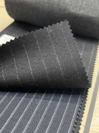 29415-23 25AW BEST SELECTION 【traditional fabric】トラディショナルファブリック チャコールグレー ストライプ[生地] 国島株式会社 サブ画像