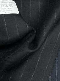 29415-23 25AW BEST SELECTION 【traditional fabric】トラディショナルファブリック チャコールグレー ストライプ[生地] 国島株式会社 サブ画像