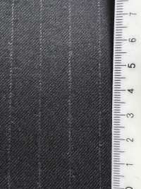 29415-23 25AW BEST SELECTION 【traditional fabric】トラディショナルファブリック チャコールグレー ストライプ[生地] 国島株式会社 サブ画像