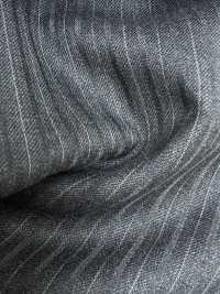 09415-49 25AW BEST SELECTION 【traditional fabric】トラディショナルファブリック グレー ストライプ[生地] 国島株式会社 サブ画像
