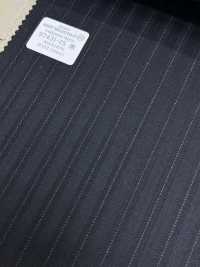 97431-15 25AW BEST SELECTION 【traditional fabric】トラディショナルファブリック ブラック ストライプ[生地] 国島株式会社 サブ画像