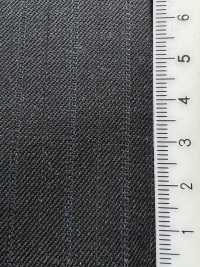 97432-53 25AW BEST SELECTION 【traditional fabric】トラディショナルファブリック チャコールグレー ストライプ[生地] 国島株式会社 サブ画像