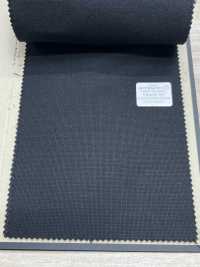 59439-22 25AW BEST SELECTION 【FANCY WORSTED】ファンシーウーステッド 濃紺 チェック織柄[生地] 国島株式会社 サブ画像