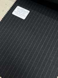 39467-42 25AW BEST SELECTION 【FANCY WORSTED】ファンシーウーステッド チャコールグレー ストライプ[生地] 国島株式会社 サブ画像