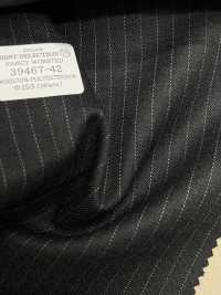 39467-42 25AW BEST SELECTION 【FANCY WORSTED】ファンシーウーステッド チャコールグレー ストライプ[生地] 国島株式会社 サブ画像